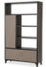 21 Cosmopolitan 2pc Bookcase in Umber/Taupe - Furniture Max (Falls Church,VA) *