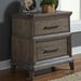 Liberty Furniture Artisan Prairie Drawer Nightstand in Wirebrushed Aged Oak - Furniture Max (Falls Church,VA) *