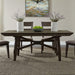 Liberty Furniture Double Bridge Trestle Table in Dark Chestnut - Furniture Max (Falls Church,VA) *