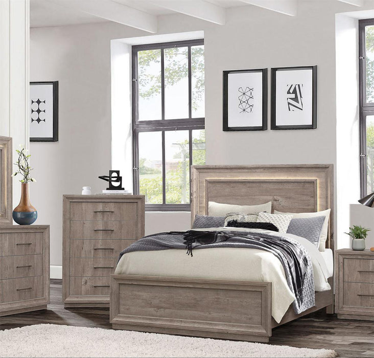 Liberty Furniture Horizons Queen Panel Bed in Graystone - Furniture Max (Falls Church,VA) *