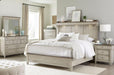 Liberty Furniture Ivy Hollow Queen Mantle Bed in Weathered Linen - Furniture Max (Falls Church,VA) *