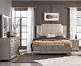 Liberty Furniture Montage King Upholstered Bed in Platinum - Furniture Max (Falls Church,VA) *