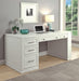 Parker House Catalina 60" Writing Desk w/PWR CTR & USB in Cottage White - Furniture Max (Falls Church,VA) *