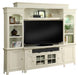 Parker House Tidewater 62" Console Entertainment Wall in Vintage White - Furniture Max (Falls Church,VA) *