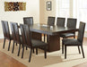 Steve Silver Antonio Dining Table in Espresso - Furniture Max (Falls Church,VA) *