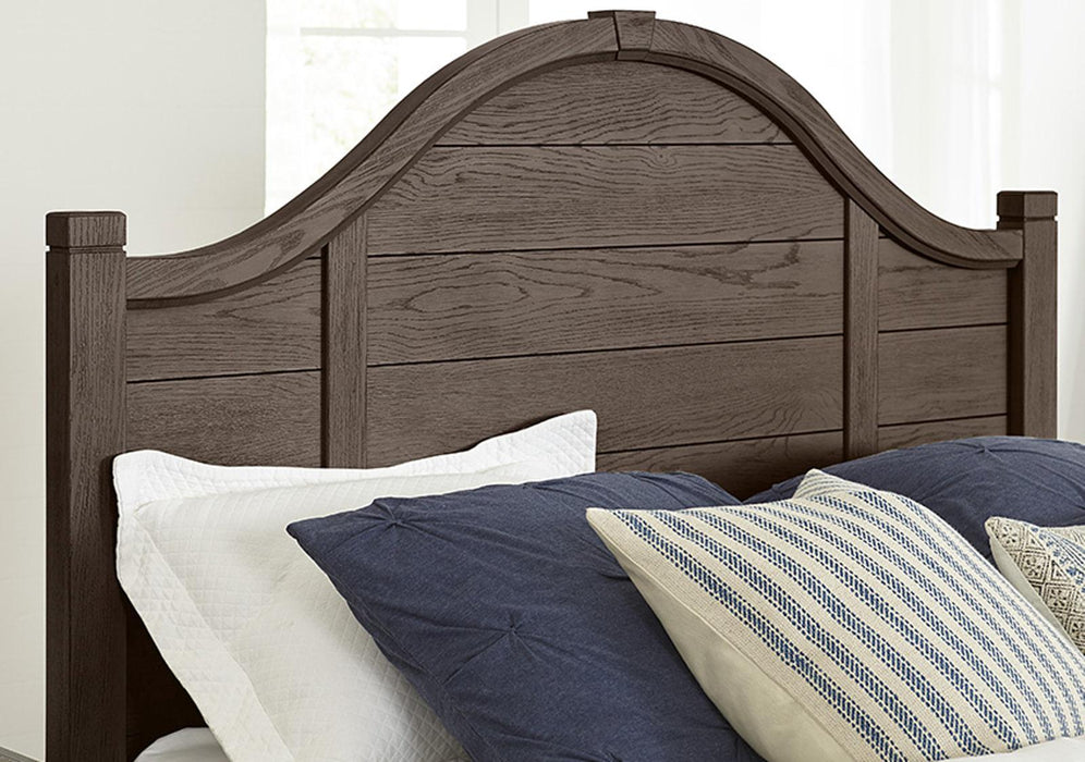 Vaughan-Bassett Bungalow Queen Arched Bed in Folkstone - Furniture Max (Falls Church,VA) *