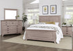 Vaughan-Bassett Bungalow Queen Mantel Panel Bed in Dover - Furniture Max (Falls Church,VA) *