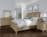 Vaughan-Bassett Passageways Deep Sand Queen Mansion Bed in Medium Brown - Furniture Max (Falls Church,VA) *